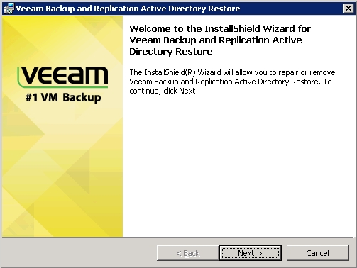 Veeam Backup & Replication Microsoft Active Direcory Restore Tutorial