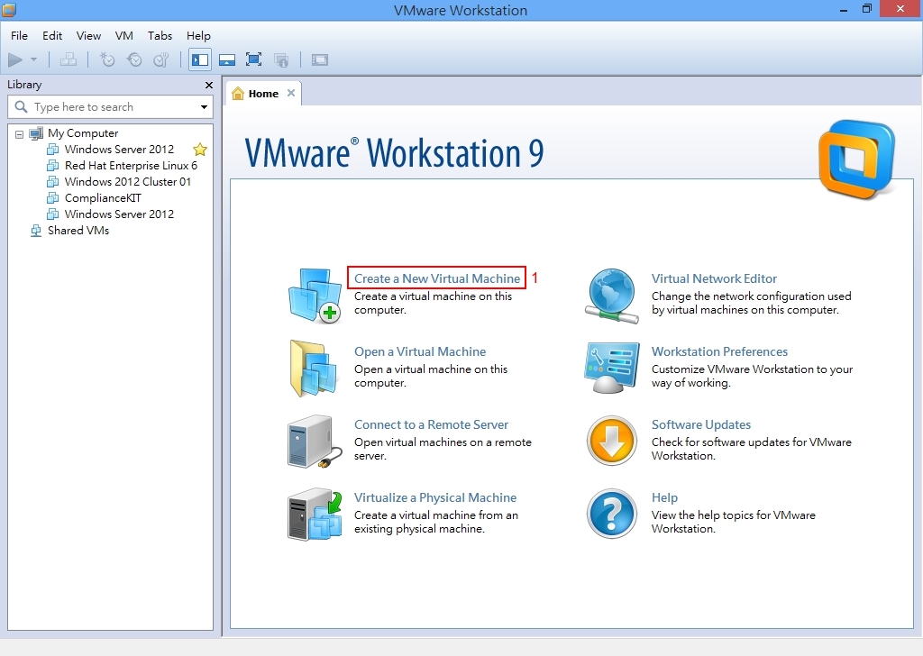 Add vdh harddisk into VMware Workstation
