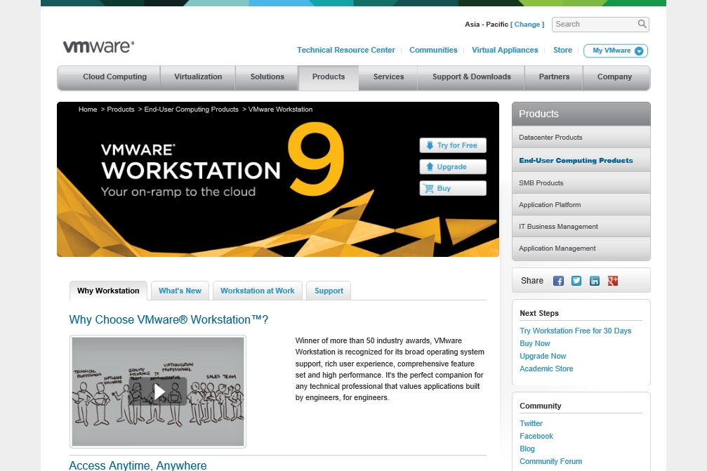 VMware Workstation 9 with Hyper-V