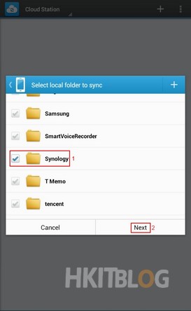 Synology Android DS Could Setup
