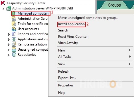 Kaspersky Security Center Deploy Windows Client 01
