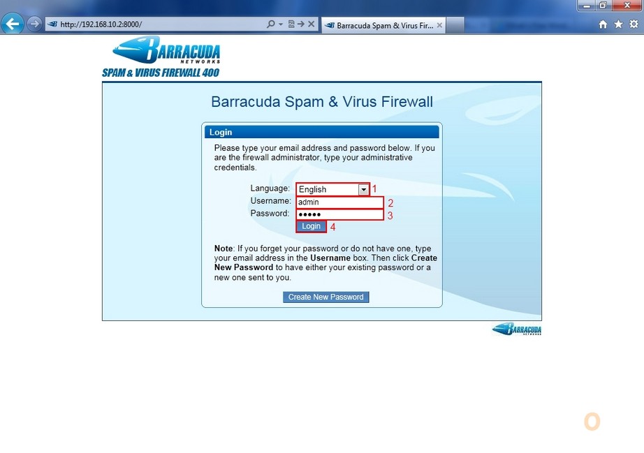 Barracuda Spam Firewall Configuration