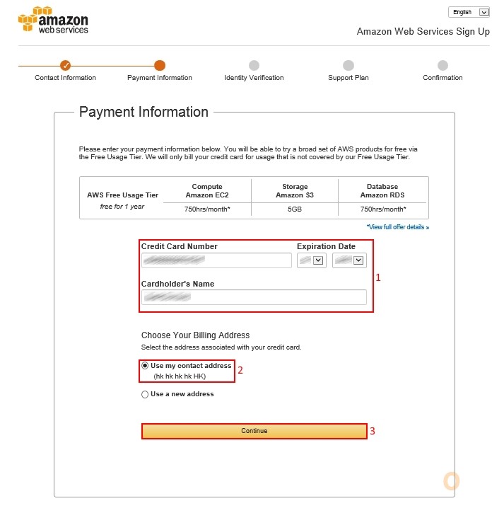 Amazon Registration