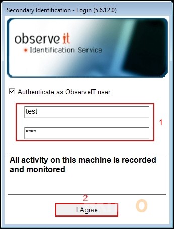 ObserveIT Two Way Auth