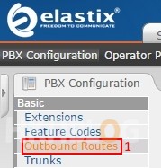 Elastix 2.5 SIP Trunk