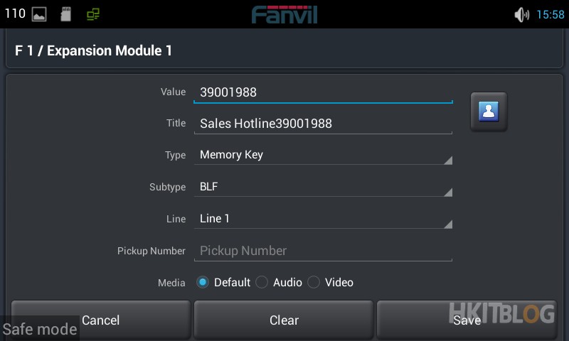 Fanvil DSS Key