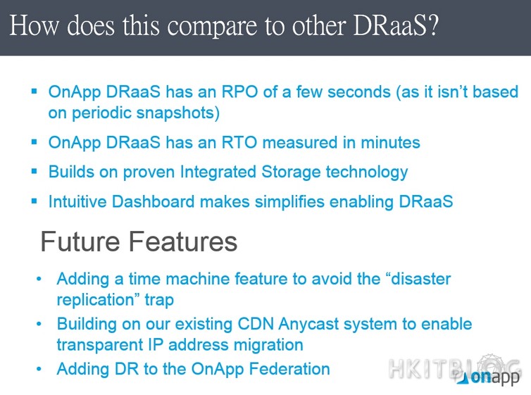 OnApp DRaaS Introduction