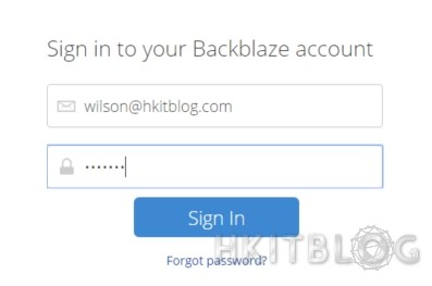 Backblaze B2 Cloud Storage Application