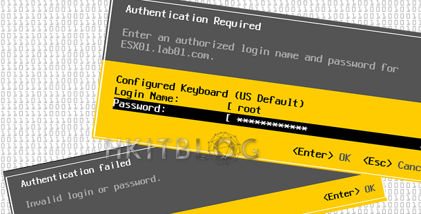 虛擬平台管理術：忘記 ESXi 主機的 root 密碼該怎麼辦？