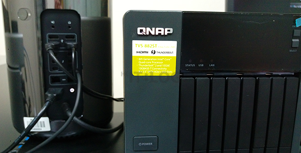 QNAP TVS-882ST2 10GbE 傳輸新技術︰突破 4K 剪輯速度極限！